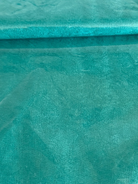 Pair of Cashmere and Silk Pashminas. Teal Blue and Lavender Purple. New in bag. - Picture 8 of 11